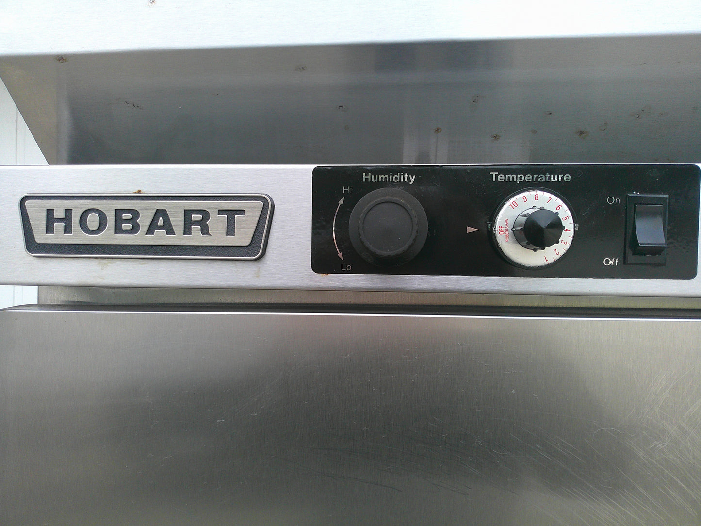 Hobart 208-240V Stainless Steel Pass-Through Full Size Warmer, TESTED, #8501