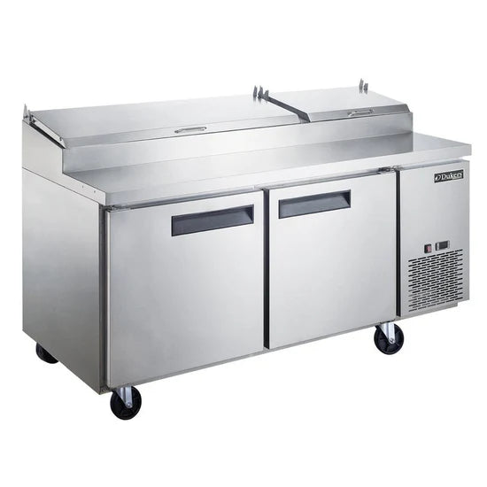 Dukers DPP70-9-S2, Commercial Refrigerated Pizza Prep Table, BRAND NEW!