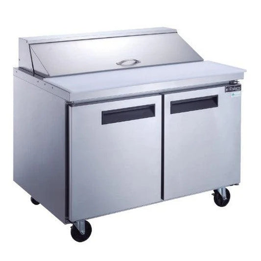 Dukers DSP60-16-S2, Commercial Stainless Steel Refrigerated Food Prep Table, NEW