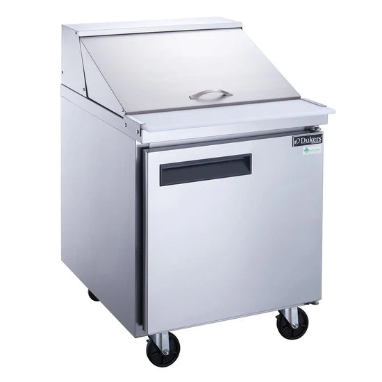 Dukers DSP29-12M-S1, Commercial Refrigerated Food Prep Table with Mega Top, NEW!