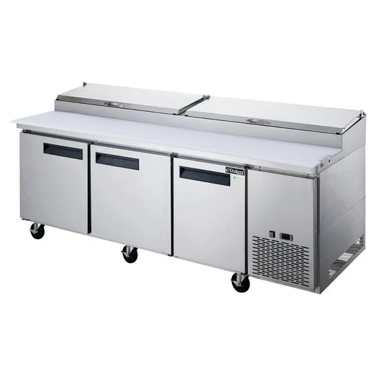 Dukers DPP90-12-S3, Commercial Refrigerated Pizza Prep Table, BRAND NEW!