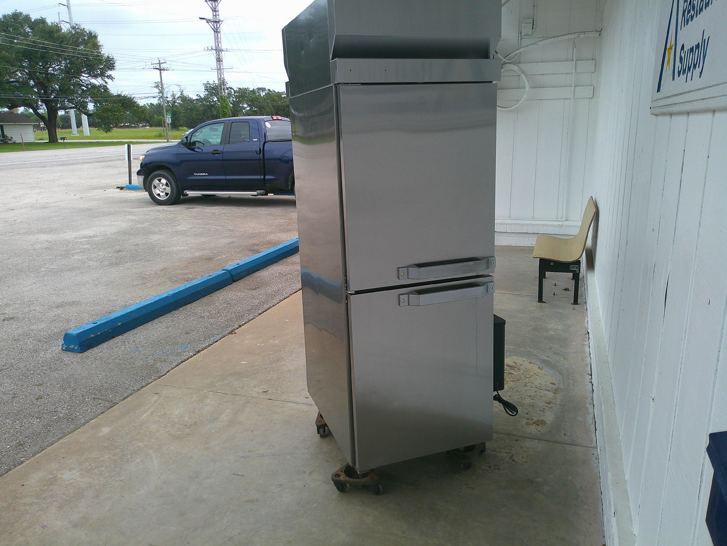 Custom Made Smoker Box, Fully Insulated, Double-Door Pass-Through, TESTED, #8496