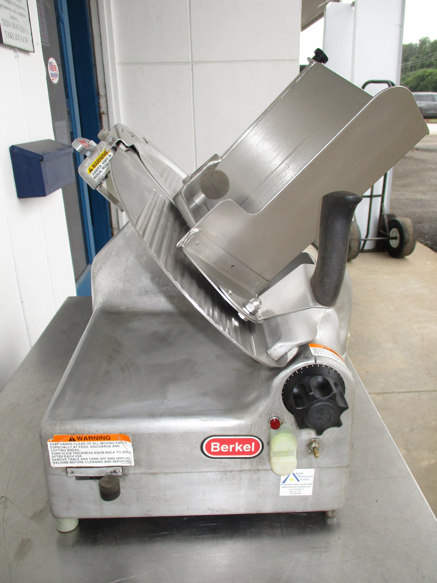 Berkel 919-1, 12" Automatic Commercial Meat Deli Cheese Slicer, 115v, TESTED, #8585