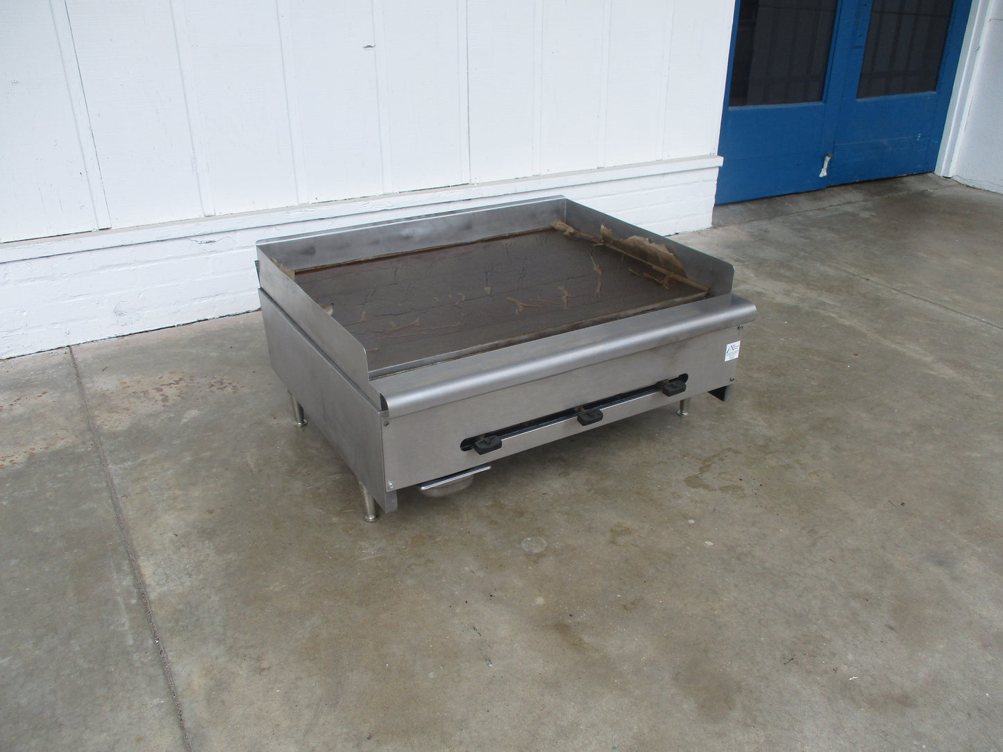 Commercial 36" Gas Griddle, Natural Gas, TESTED, #8630