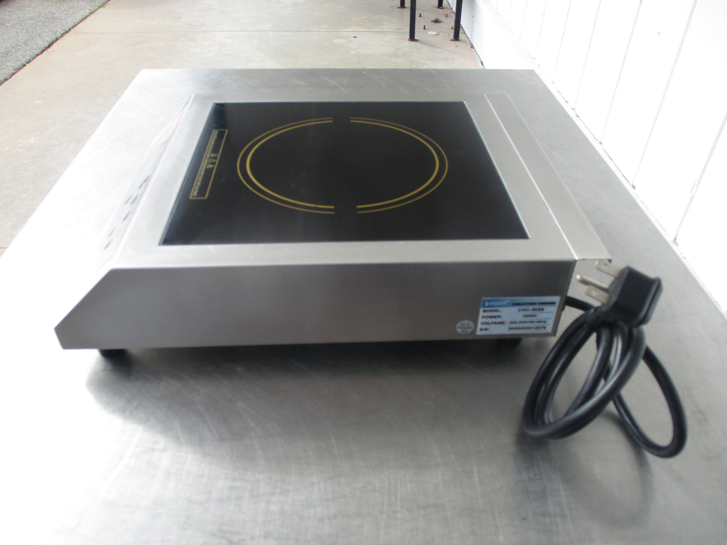 Valgus EMO3K5S Commercial Induction Cooker, 240v, 3500W, TESTED, #8637