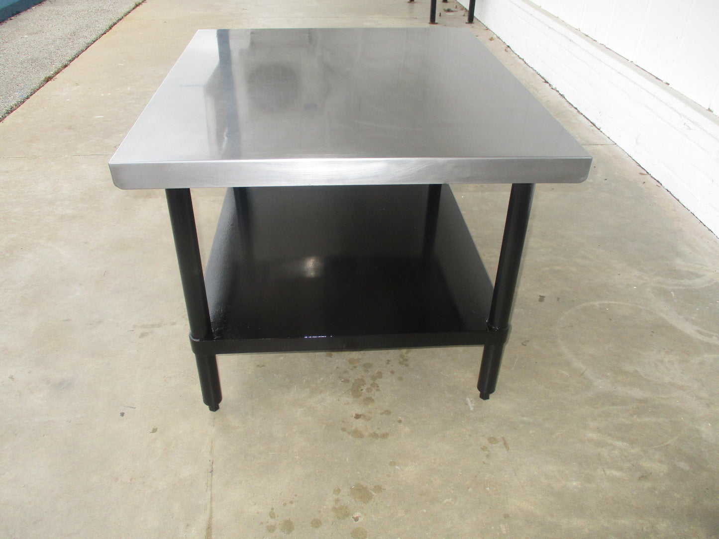 Stainless Steel Equipment Stand 36"W x 30"D x 25"H, #8680