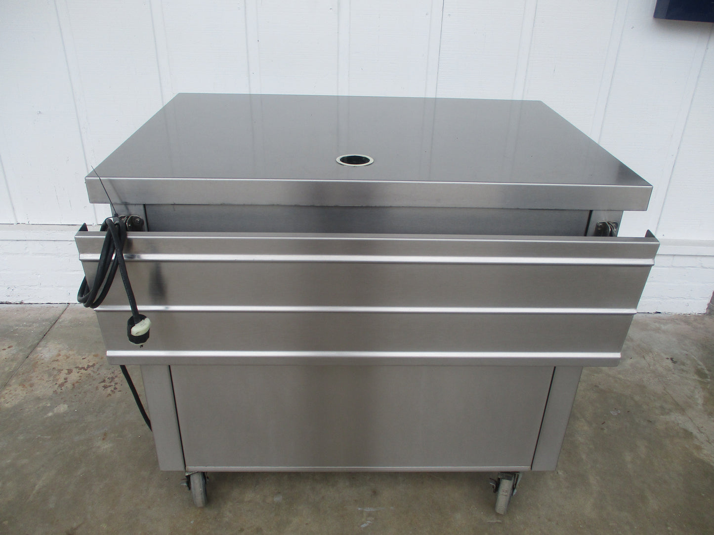 MOD-U-SERVE MCT-FT2 Stainless Steel Cashier's Cart, 42 x 28.5 x 36, #8766