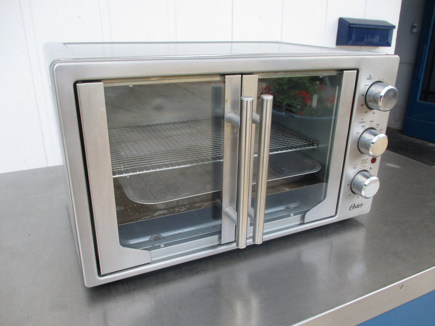 Oster TSSTTVFDXL Manual French Door Oven, Stainless Steel, TESTED, #8775