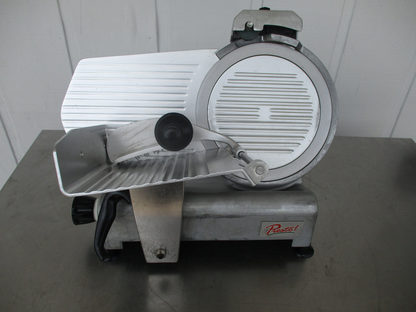 Commercial Manual Meat Slicer w/ 12" Blade, Belt Driven, 1/3hp, TESTED, #8788