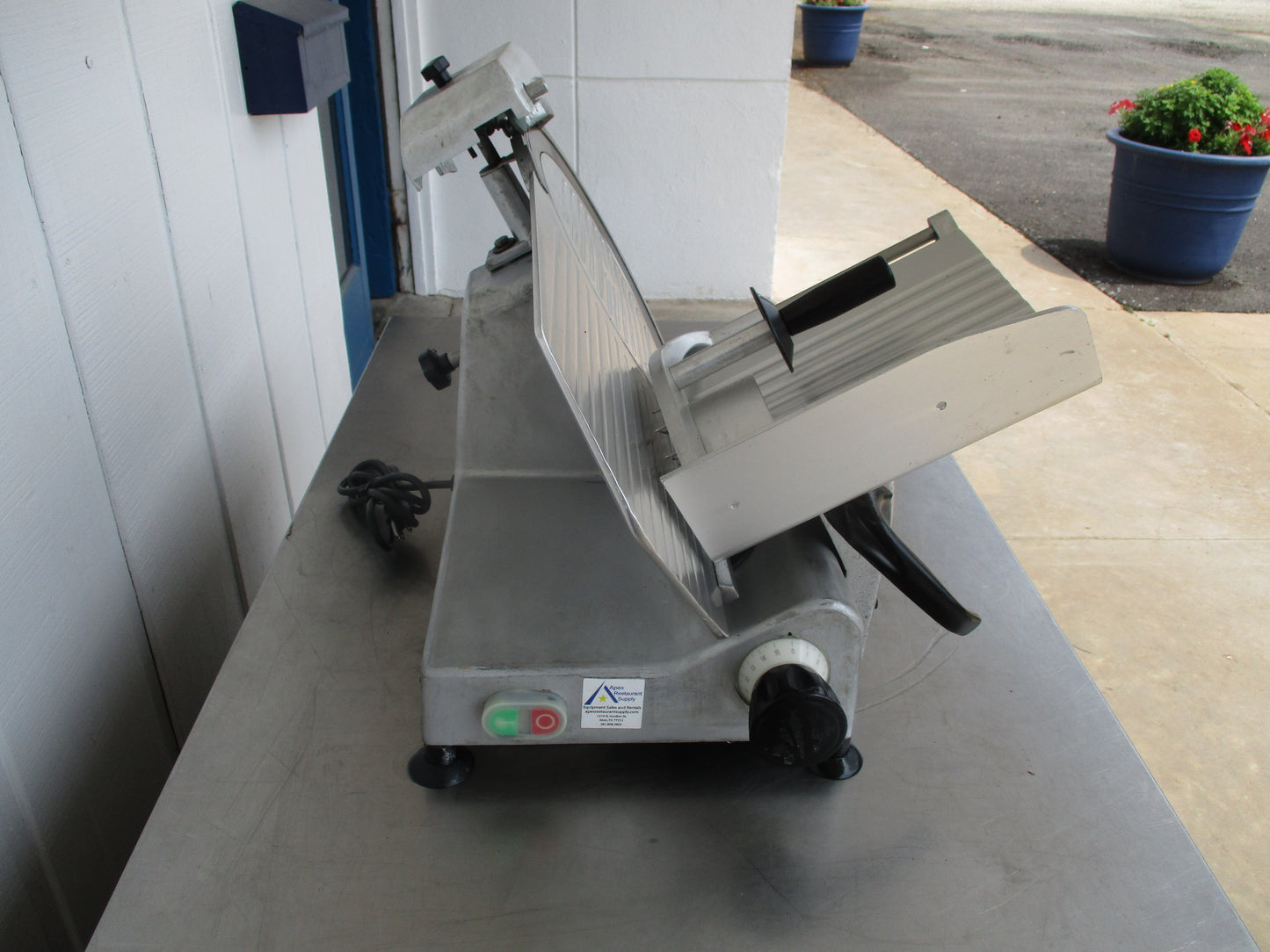 Presto PS12, Commercial Manual 12" Deli Slicer with Sharpener, TESTED, #8788