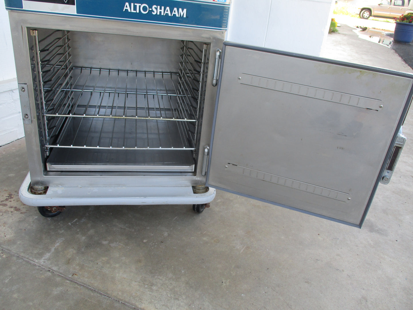 Alto-Shaam 750-S Mobile Holding Cabinet Holds 10 Food Pans, 120V, TESTED, #8908