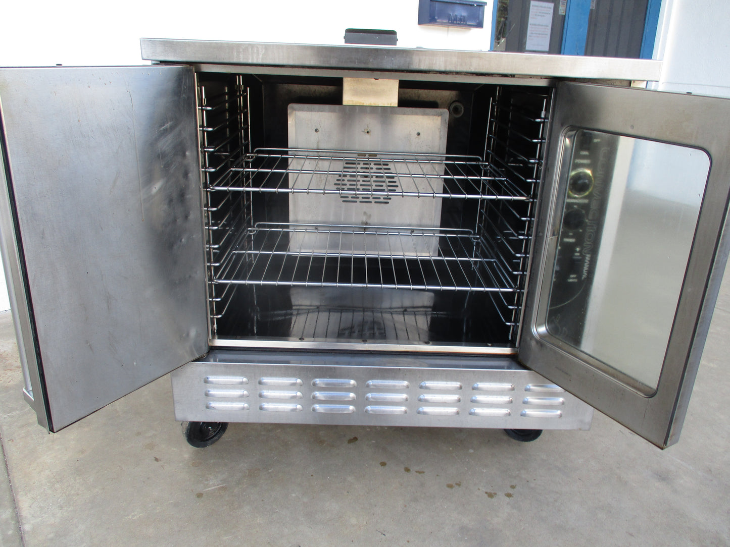 American Range Majestic Natural Gas Convection Oven w/1 Glass and 1 SS door, TESTED, #8966