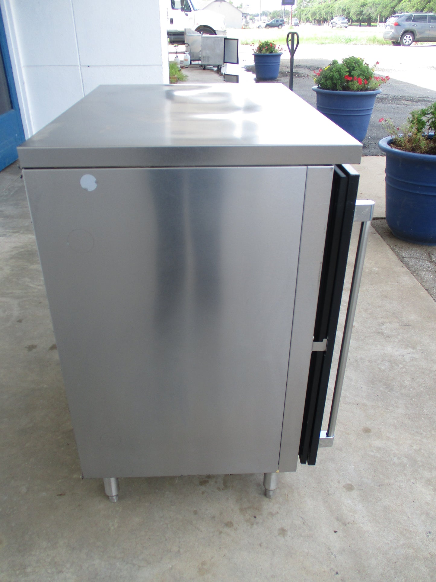 Perlick #BBS36-RT, 1 Glass Door Backbar Refrigerator, 115v, 1PH, TESTED, #8998