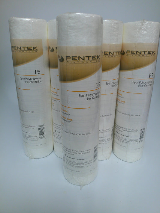 Pentek P5, Filtration Cartridge Replacement, LOT of 21, NEW-OLD STOCK, #9101