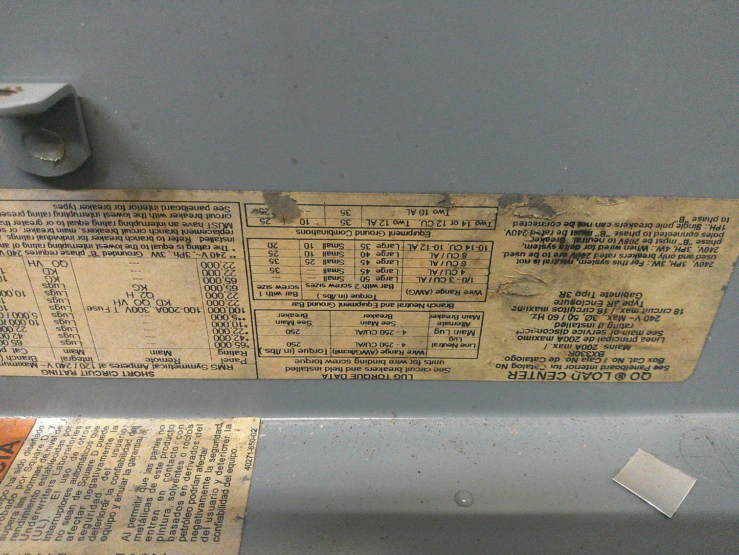 Square D R3 Series, Breaker Box, Reliable Electrical Solutions, #9129