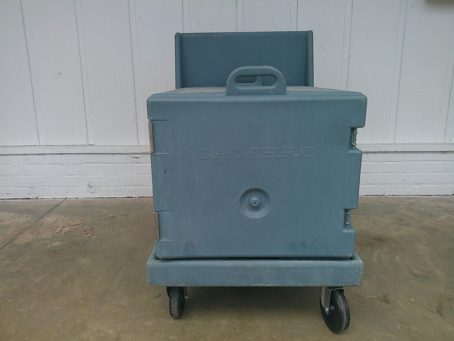 Cambro Catering Hot Cart & Insulated Single Cavity Warmer w/ Casters, #9190