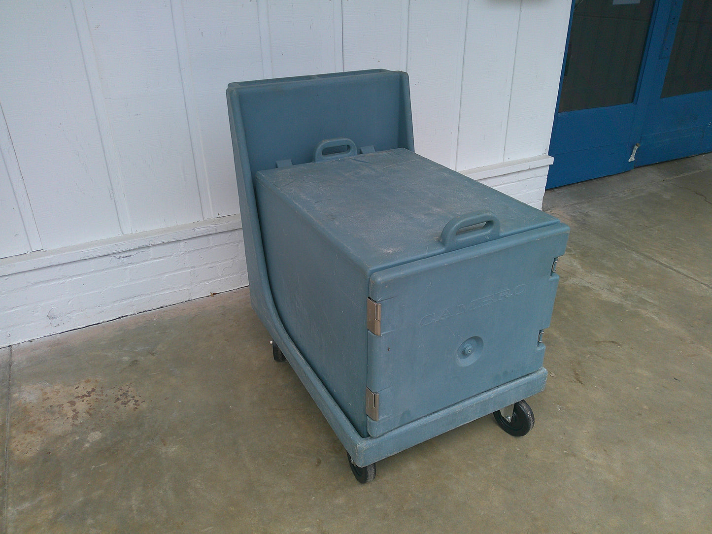 Cambro Catering Hot Cart & Insulated Single Cavity Warmer w/ Casters, #9190