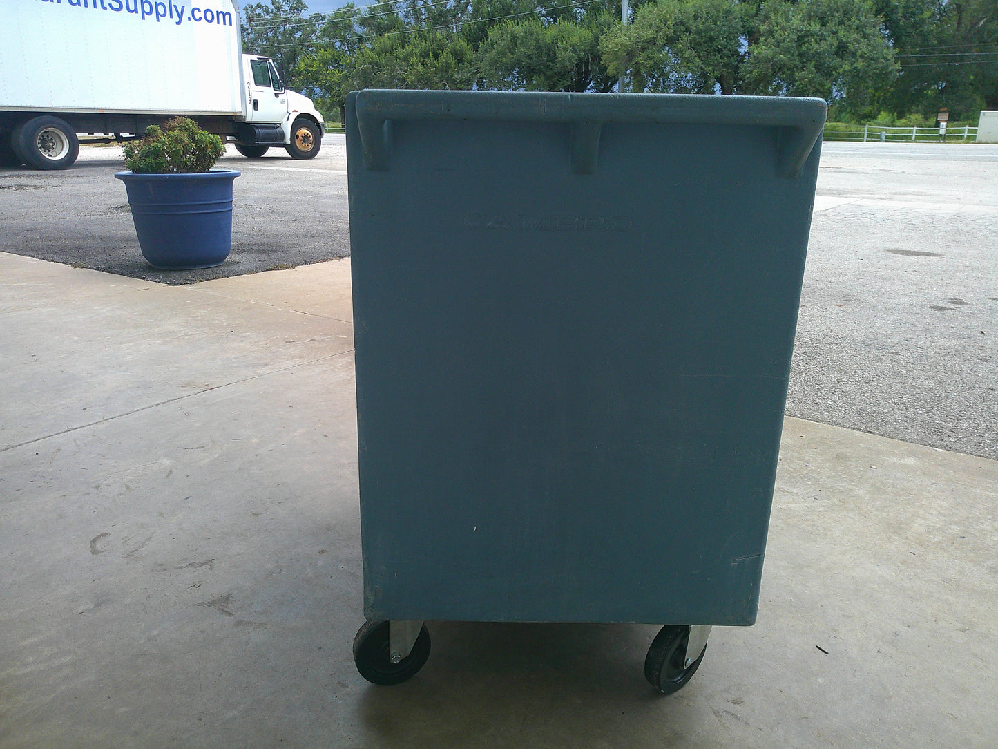 Cambro Catering Hot Cart & Insulated Single Cavity Warmer w/ Casters, #9190