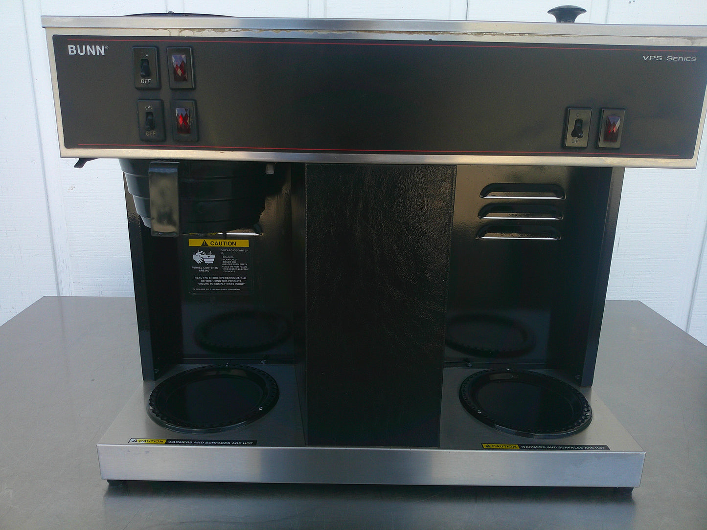 Bunn VPS Black Series, Pourover Commercial Coffee Brewer, TESTED, #9229