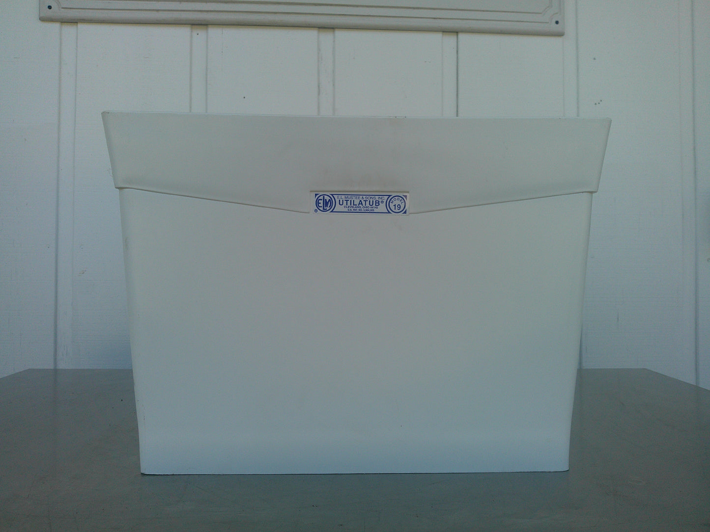 NEW MUSTEE & Sons, Model 19 UTILATUB®, 20" Mop Sink, Floor Model Kit, #9247