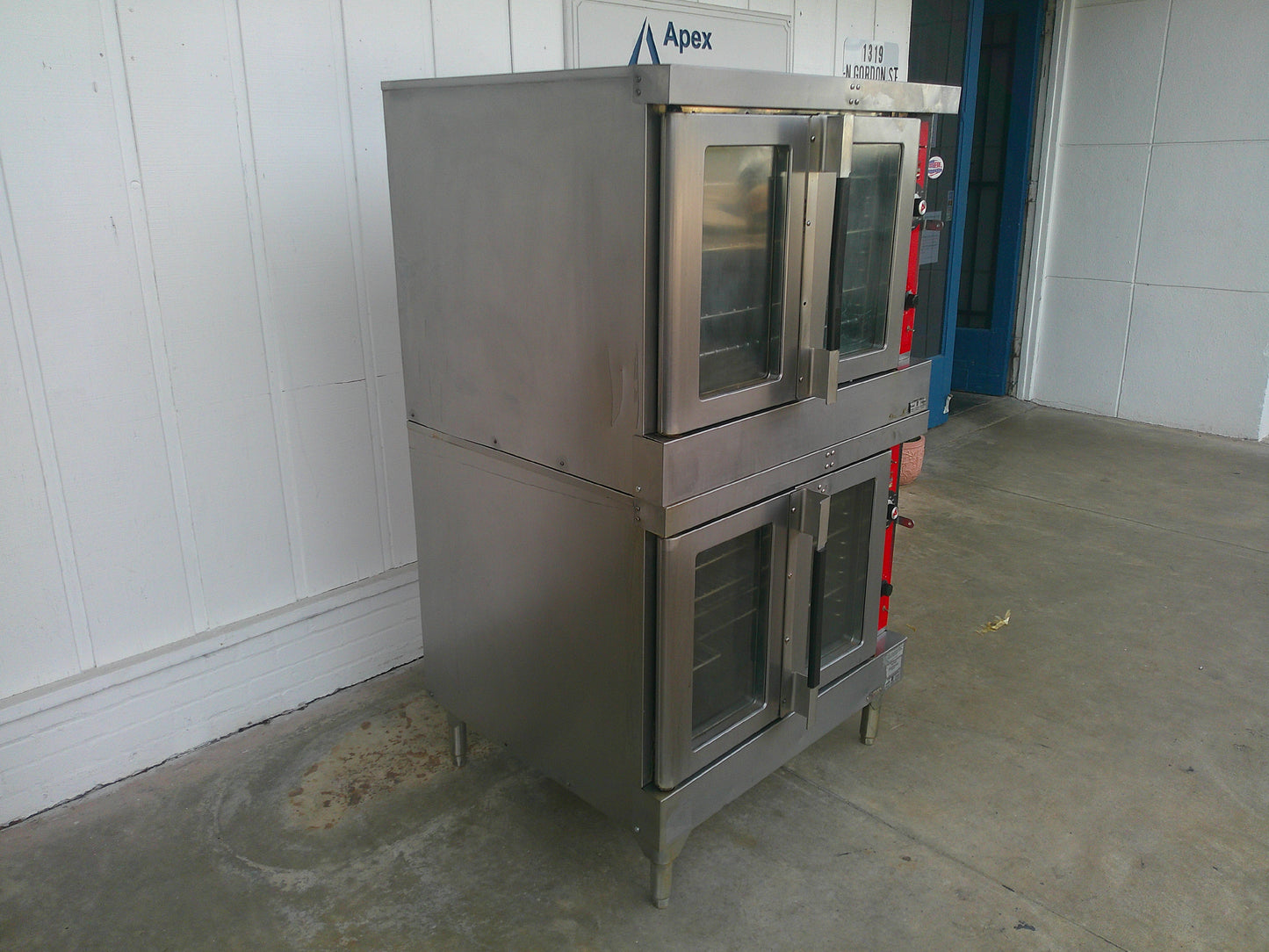 Vulcan VC44GD, Natural Gas Convection Oven, Double Stack, TESTED, #9254