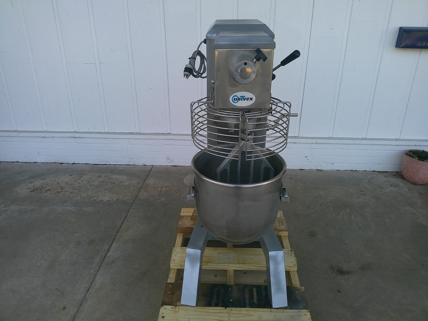 Univex SRM30+, Commercial 30 qt Planetary Mixer, Floor Model, TESTED, #9324c