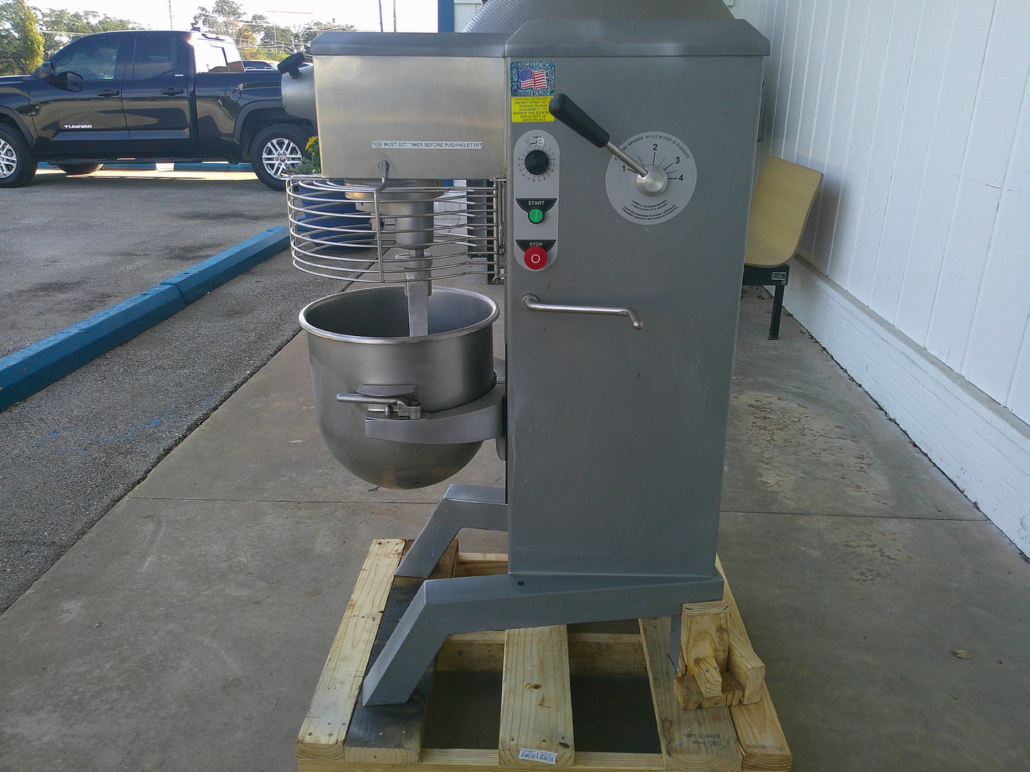 Univex SRM30+, Commercial 30 qt Planetary Mixer, Floor Model, TESTED, #9324c