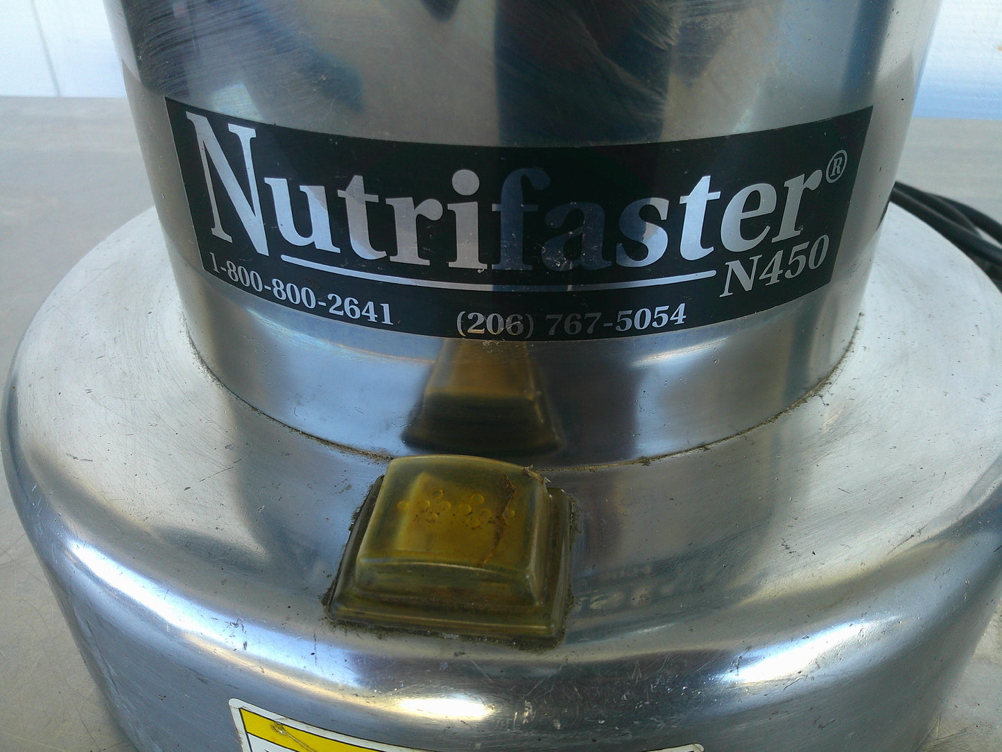 Nutrifaster N450, Stainless Steel Commercial Juice Extractor, TESTED, #9343c