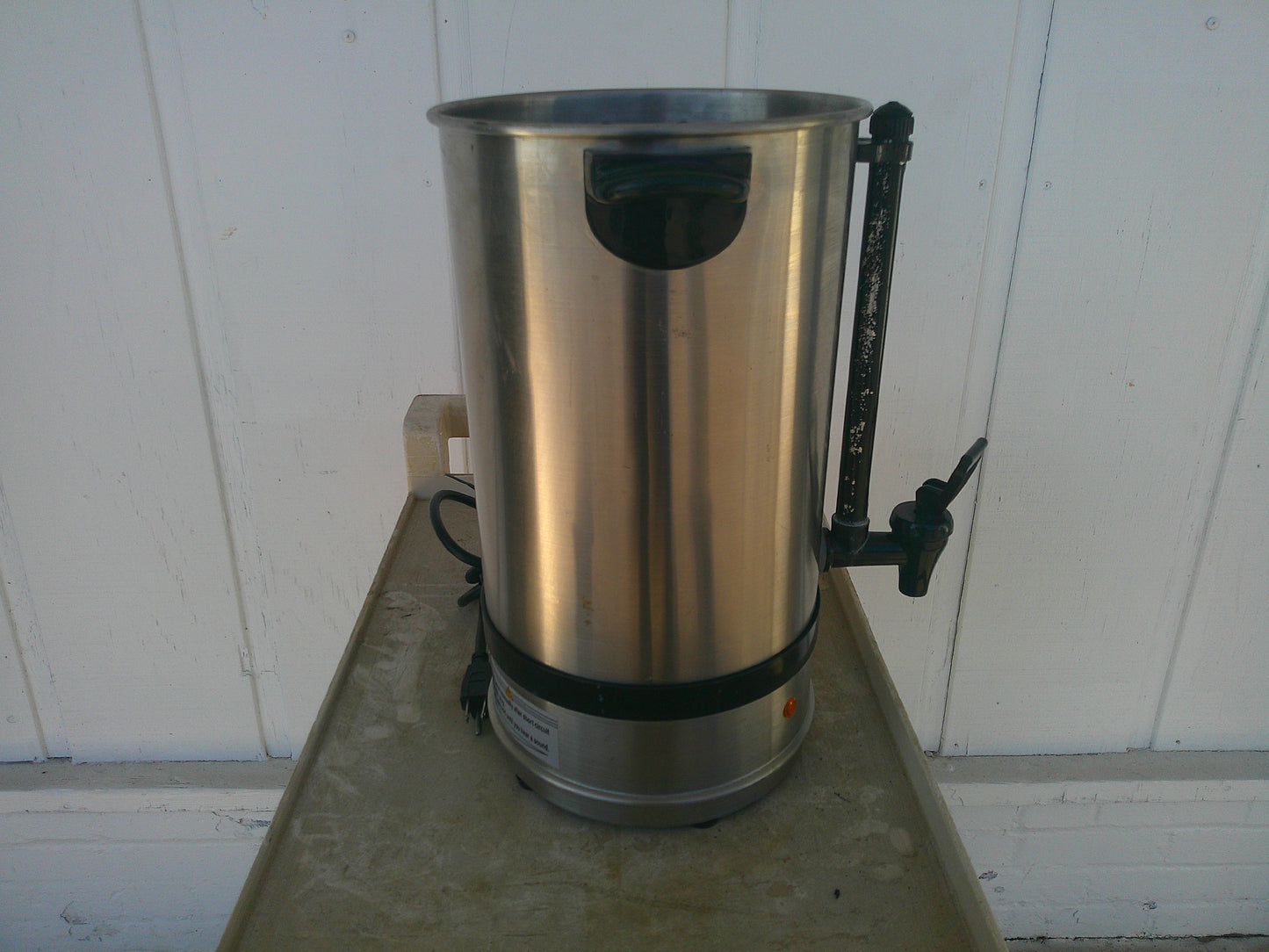 Intertek IOWN ND60-9L, Percolator Coffee Maker, TESTED, PARTS ONLY, #9357c