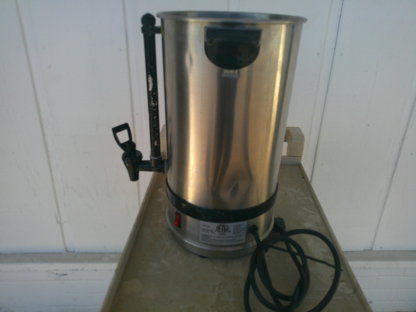 Intertek IOWN ND60-9L, Percolator Coffee Maker, TESTED, PARTS ONLY, #9357c