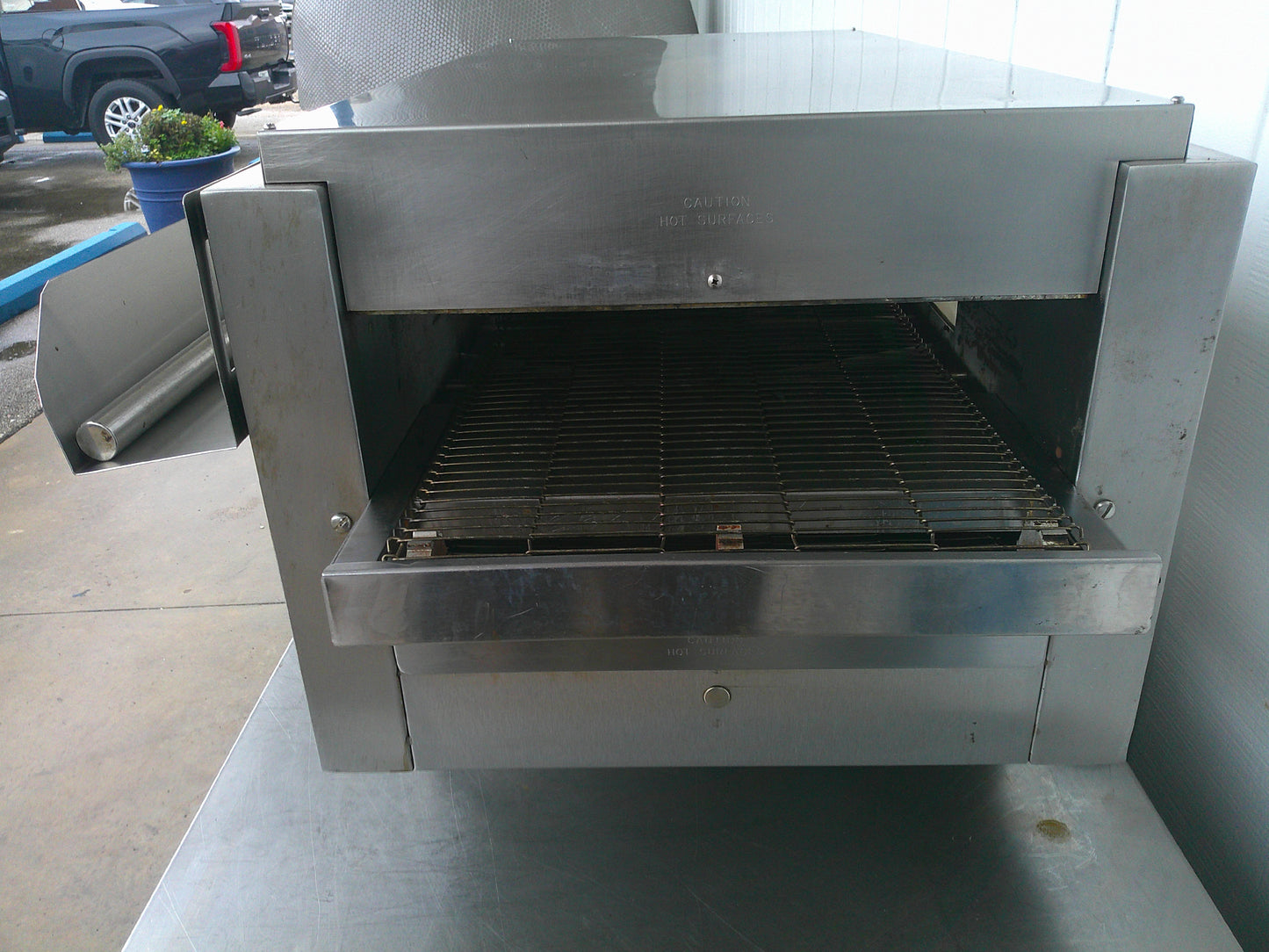 Holman QT14 Commercial Conveyor Sandwich Warmer, Tested, #9367c