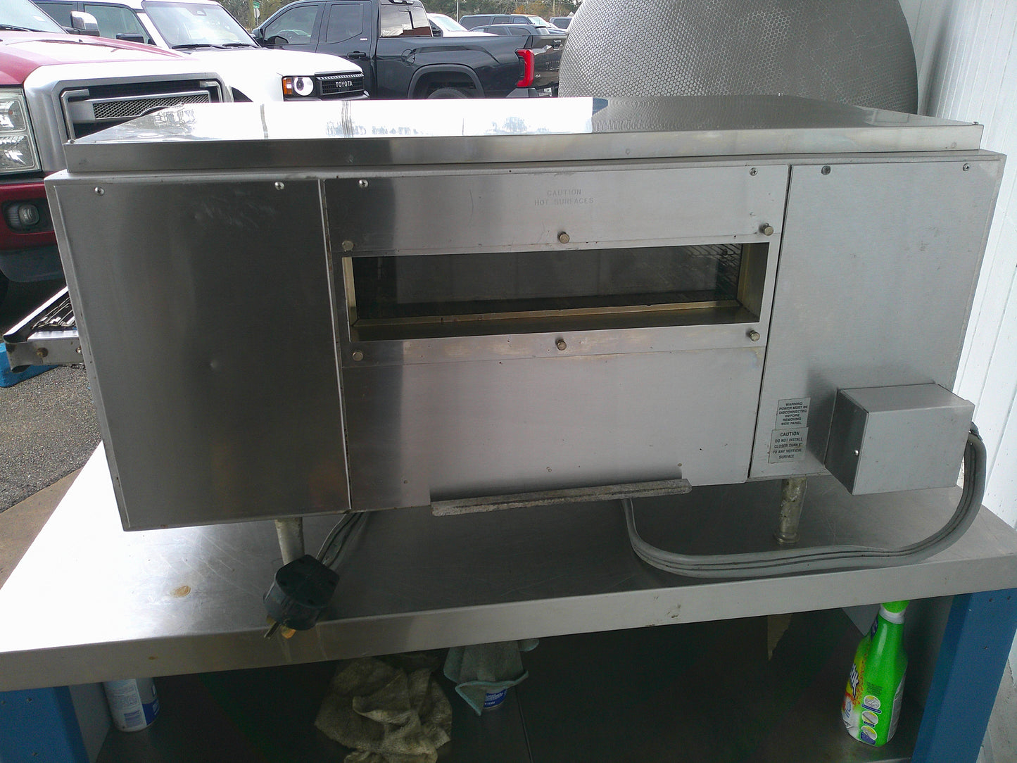 Holman QT14 Commercial Conveyor Sandwich Warmer, Tested, #9367c