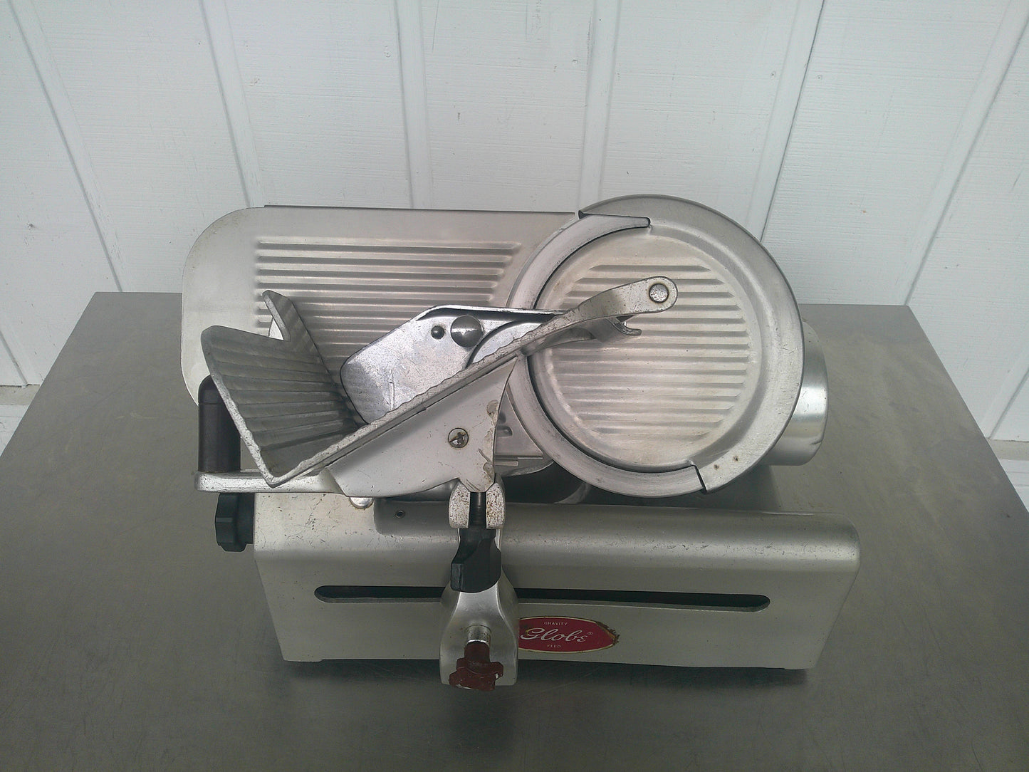 Globe 400, Manual Commercial Stainless Steel Deli Slicer, TESTED, #9379