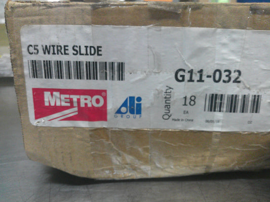 Metro G11-032 Replacement Wire Slides for C5 Cabinet (12), NEW-OLD STOCK, #9409