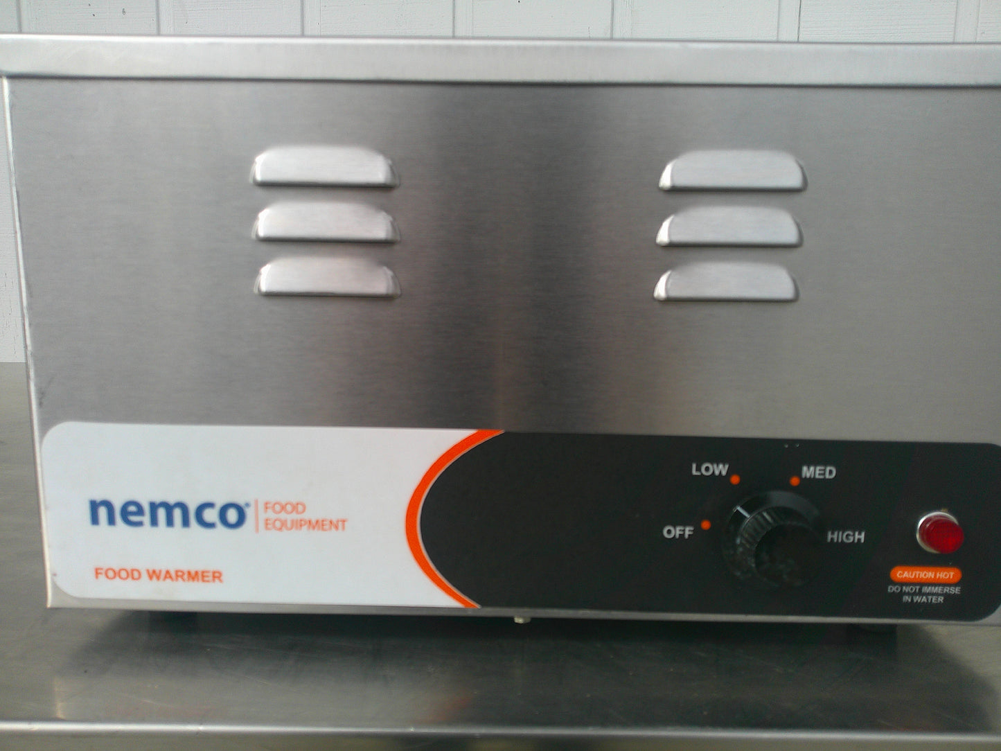 Nemco 6055A, Single Well Countertop Food Warmer, Fits Full Pan, TESTED, #9410c