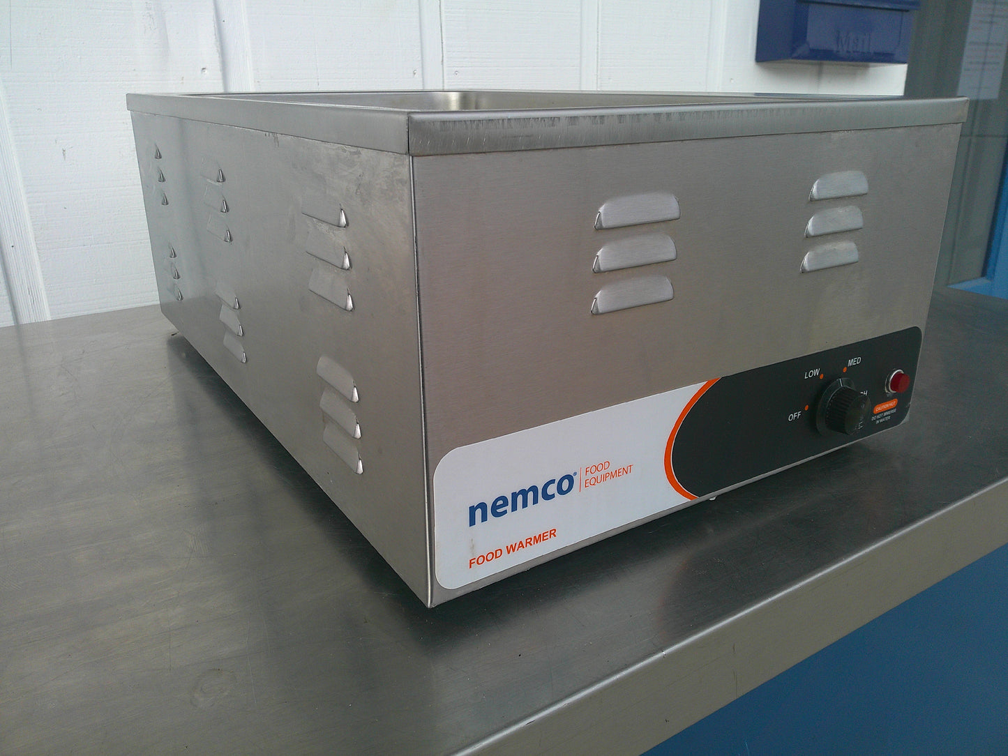 Nemco 6055A, Single Well Countertop Food Warmer, Fits Full Pan, TESTED, #9411c