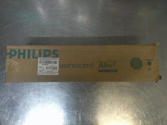 Philips T8 Alto II Linear Fluorescent Tube, 17-Watt, 2 ft., Neutral, (20-Pack), New-Old Stock, #9414