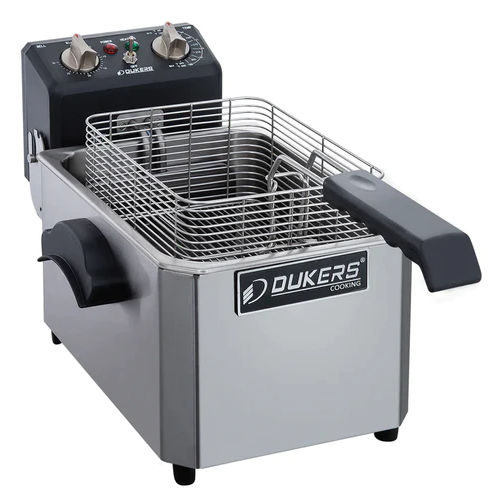 NOW OFFERING!! Brand New DUKERS Electric Countertop Fryer #DCF10E, 10lb., 120v