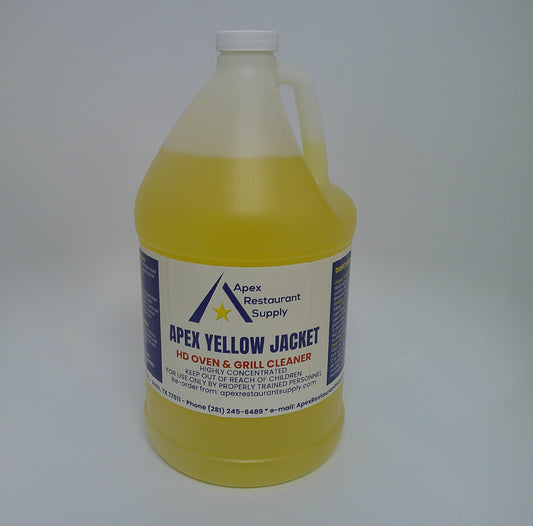 Apex Yellow Jacket Heavy Duty Oven & Grill Cleaner, 1 gallon, #9151