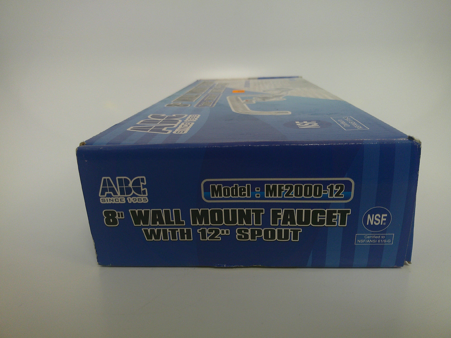 America's Best Co. MF-2000-12, 8" Wall Mount Faucet w/ 12" Spout, New-Old Stock