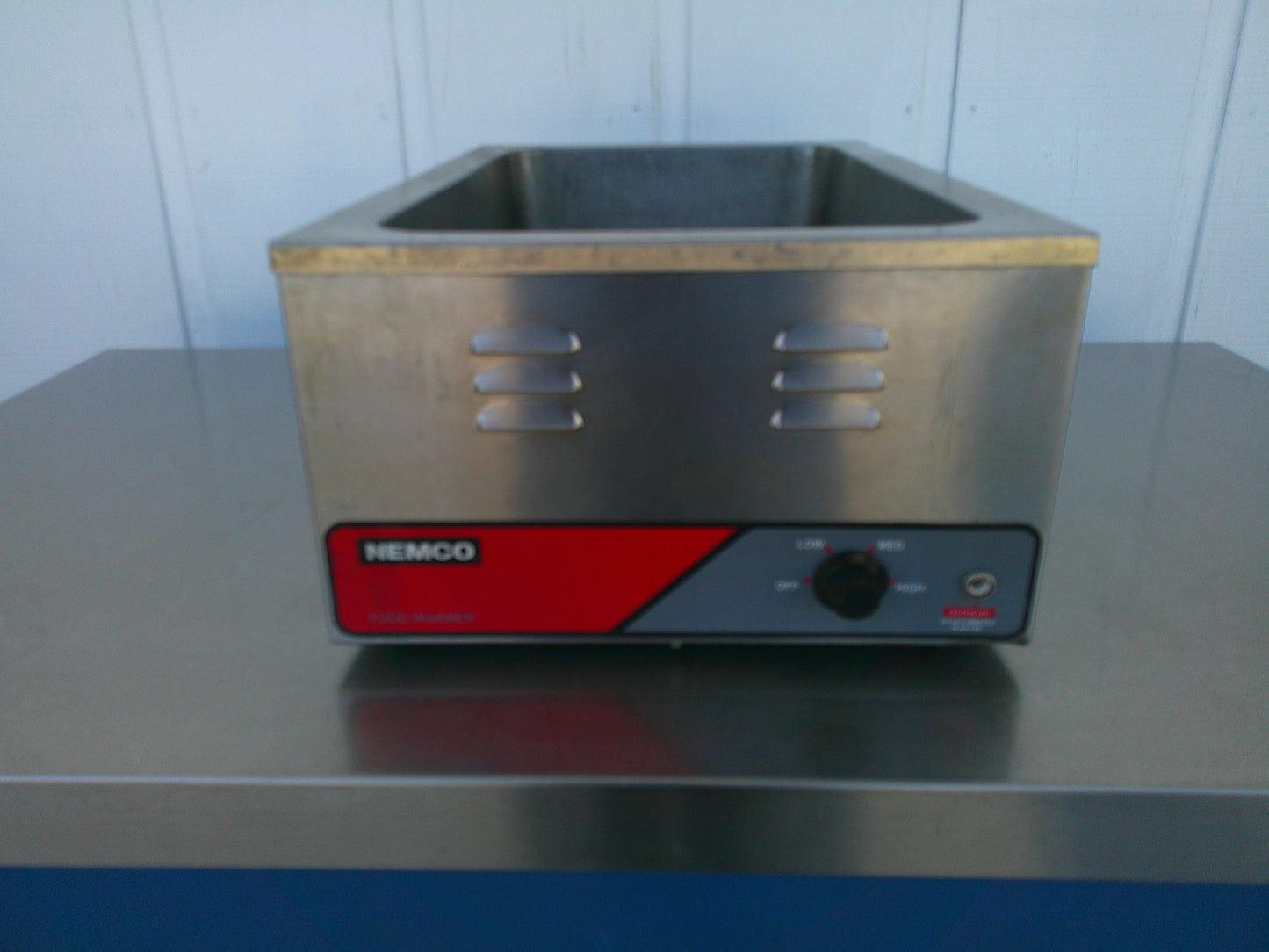 Nemco 6055A, Single-Well Countertop Food Warmer, 12"x20", 120v, TESTED, #9208