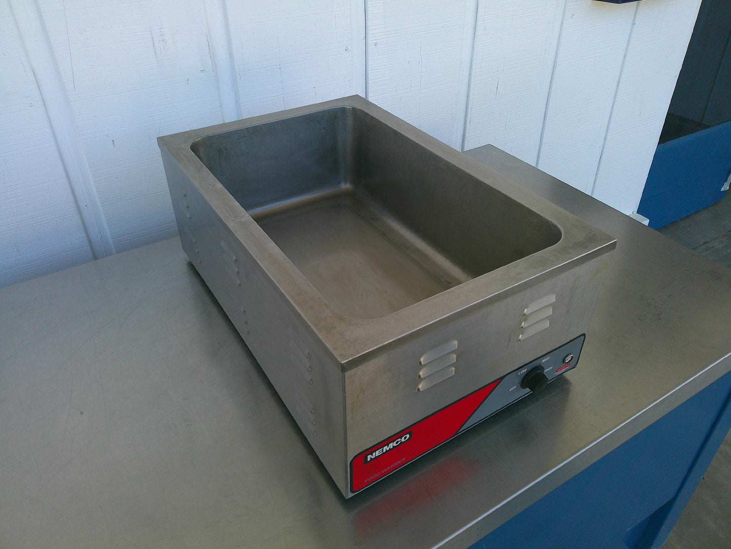 Nemco 6055A, Single-Well Countertop Food Warmer, 12"x20", 120v, TESTED, #9208