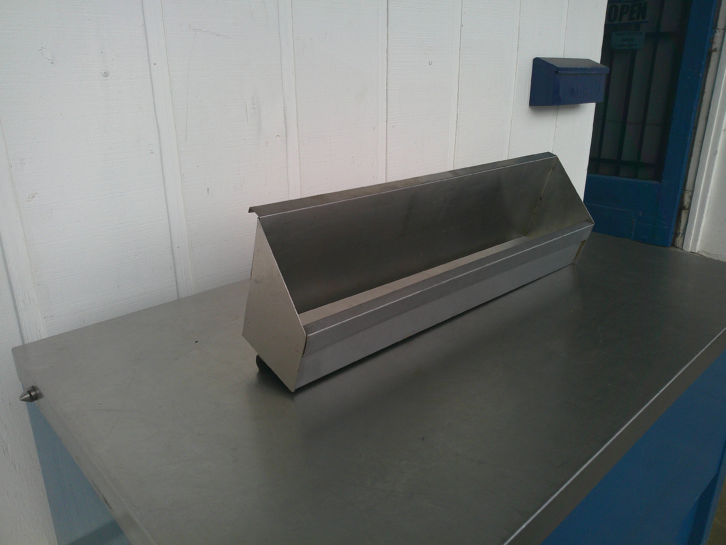 Stainless Steel Single Tier Speed Rail, 30" x 4", Great Condition! #9526