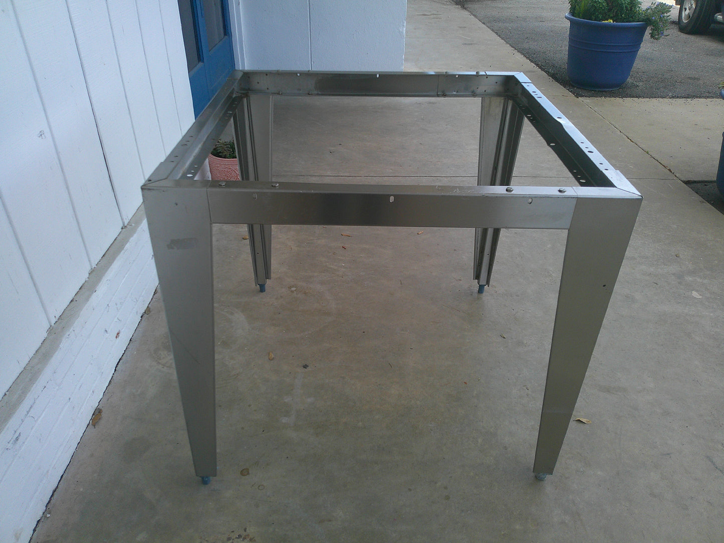 Stainless Steel Stand for Commercial Single Convection Ovens, #9547