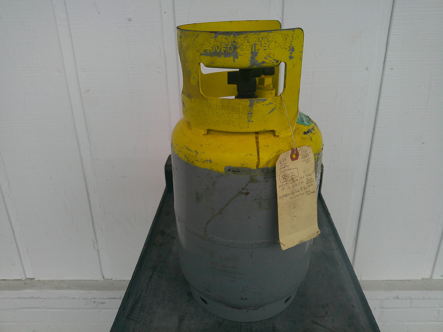 Amtrol Freon Recovery Tank, 16 lbs, Currently Holding R12, #9327