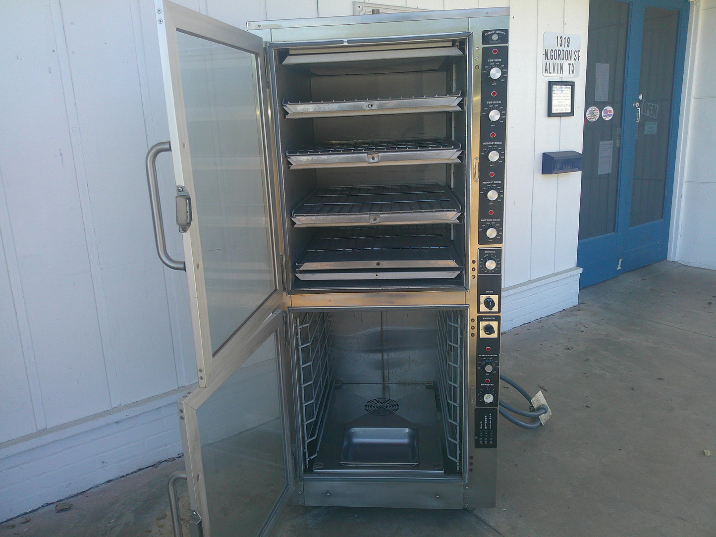 Piper Products OP-4H-JJ-908, Commercial Oven/Proofer, HARDWIRED, TESTED, #8235