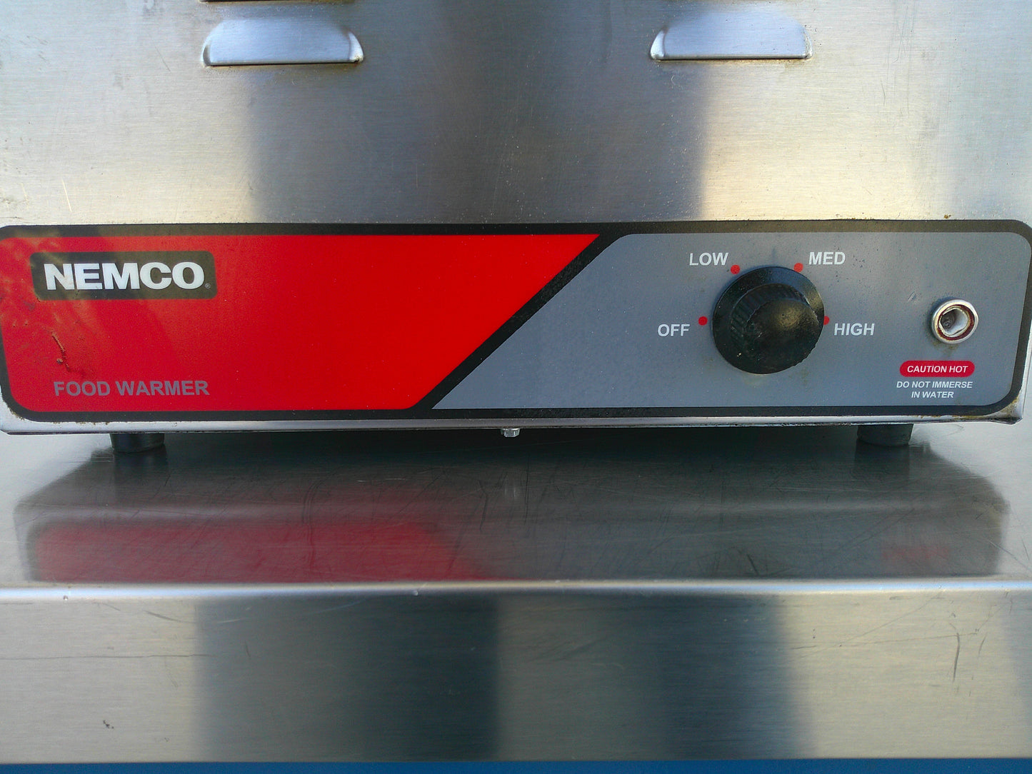 Nemco 6055A, Single-Well Countertop Food Warmer, 12"x20", 120v, TESTED, #9208