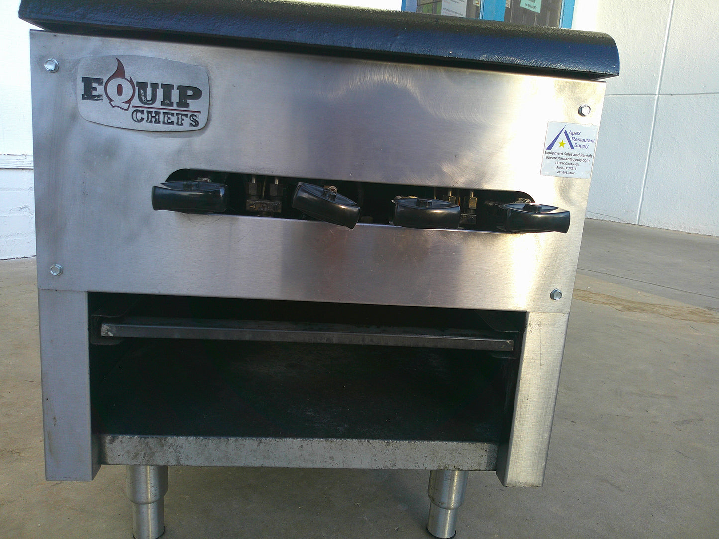 EquipChef Commercial 2-Burner Gas Stock Pot Range, NSF, TESTED, #8964