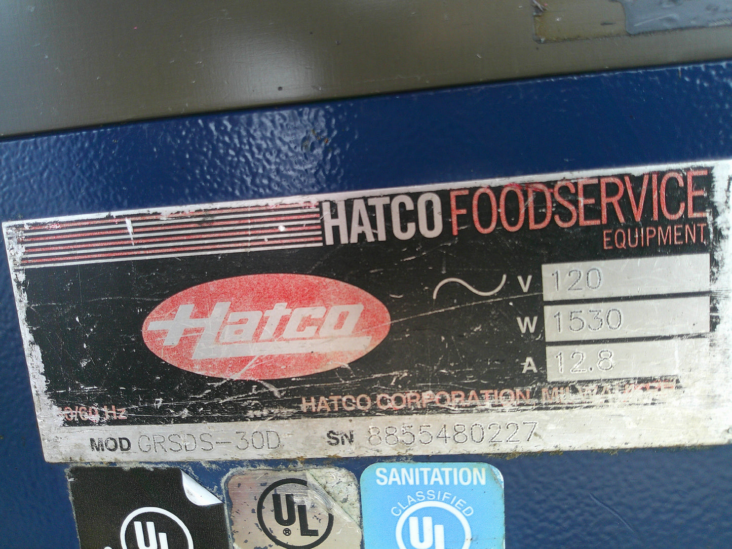 Hatco GR2SDS-30D, Countertop Self-Service Heated Merchandiser, TESTED, #8661