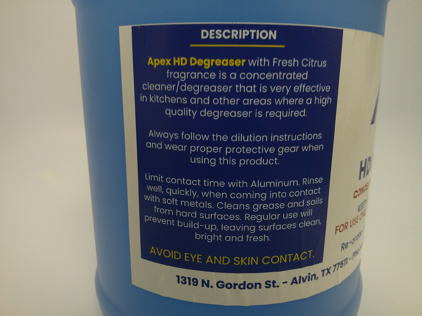 Apex Heavy Duty Degreaser, 1 gallon, #9150